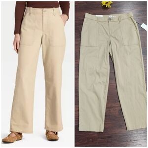 A.New DAY SLIM HIGH RISE Beige Casual Pants ♦️NEW ♦️